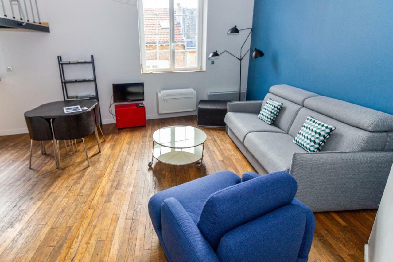 La Noctambulle Cathedrale Apartment แร็งส์ ภายนอก รูปภาพ